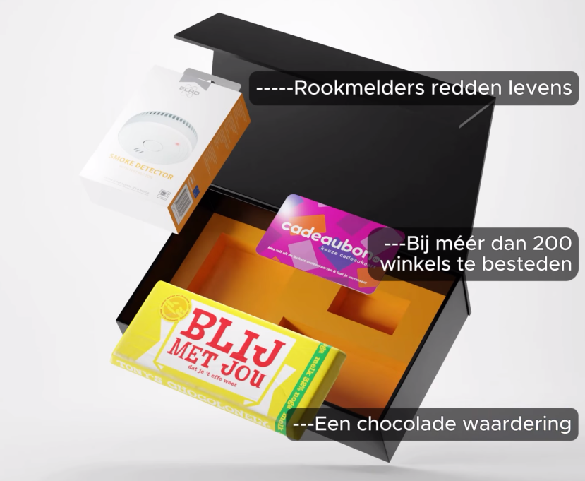 Tony Box met €50,00 cadeaukaart